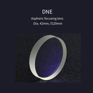 DNE aspheric focusing lens: dia. 42mm, f120mm